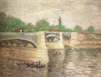 Vincent Van Gogh The Seine with the Pont de la Grande Jatte (nn04) France oil painting art